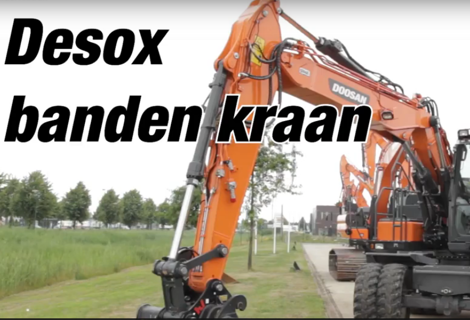 Doosan wheeled excavator Desox