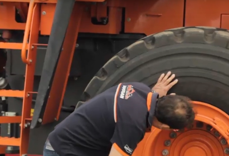 Doosan wheel loader maintenance daily