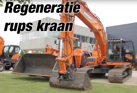 Doosan crawler excavator regeneration