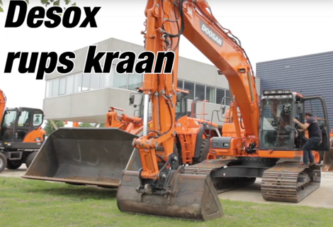 Doosan crawler excavator desox
