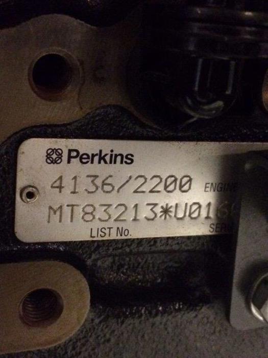 Engine Perkins 1204F for a Doosan DX165W-5